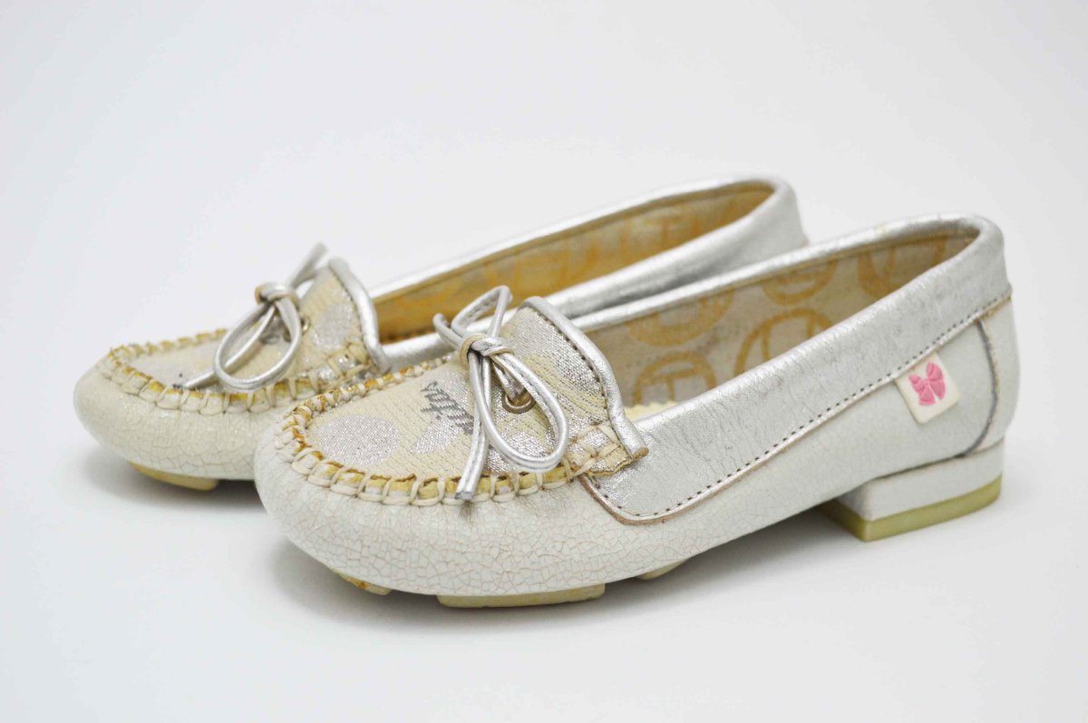 Mocasín bailarina piel grabada niña - Imagen 5