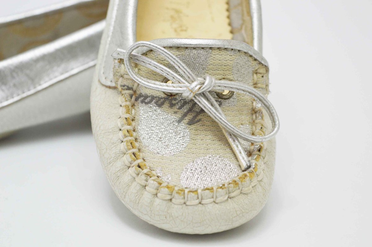 Mocasín bailarina piel grabada niña - Imagen 6