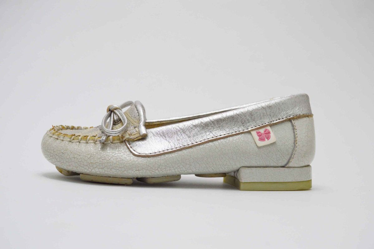Mocasín bailarina piel grabada niña - Imagen 8