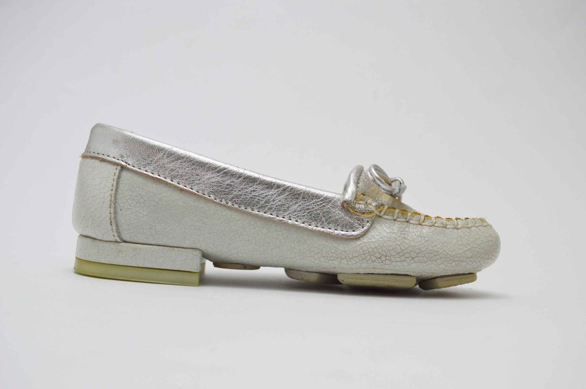 Mocasín bailarina piel grabada niña - Imagen 9