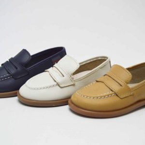 Mocasín con antifaz suela flexible niños