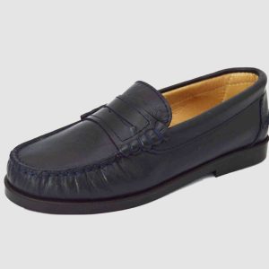 Mocasín antifaz niño suela vestir