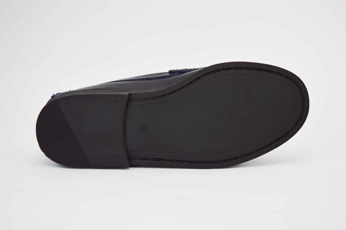 Mocasín sin antifaz niño suela vestir - Imagen 8