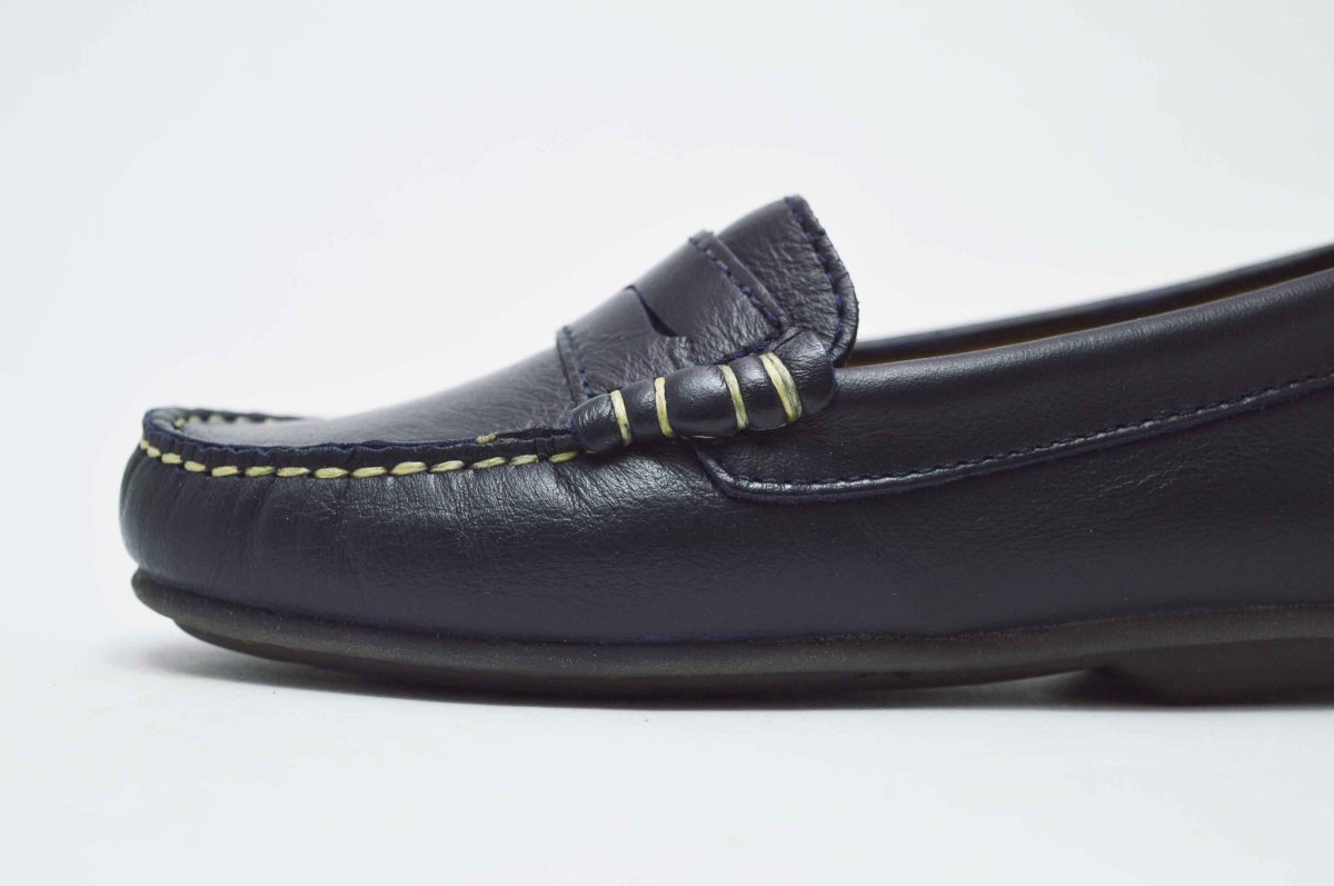 Mocasín antifaz pespuntes beige niño - Imagen 6