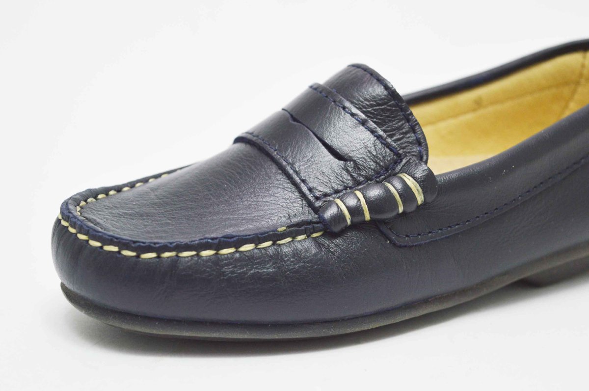 Mocasín antifaz pespuntes beige niño - Imagen 9