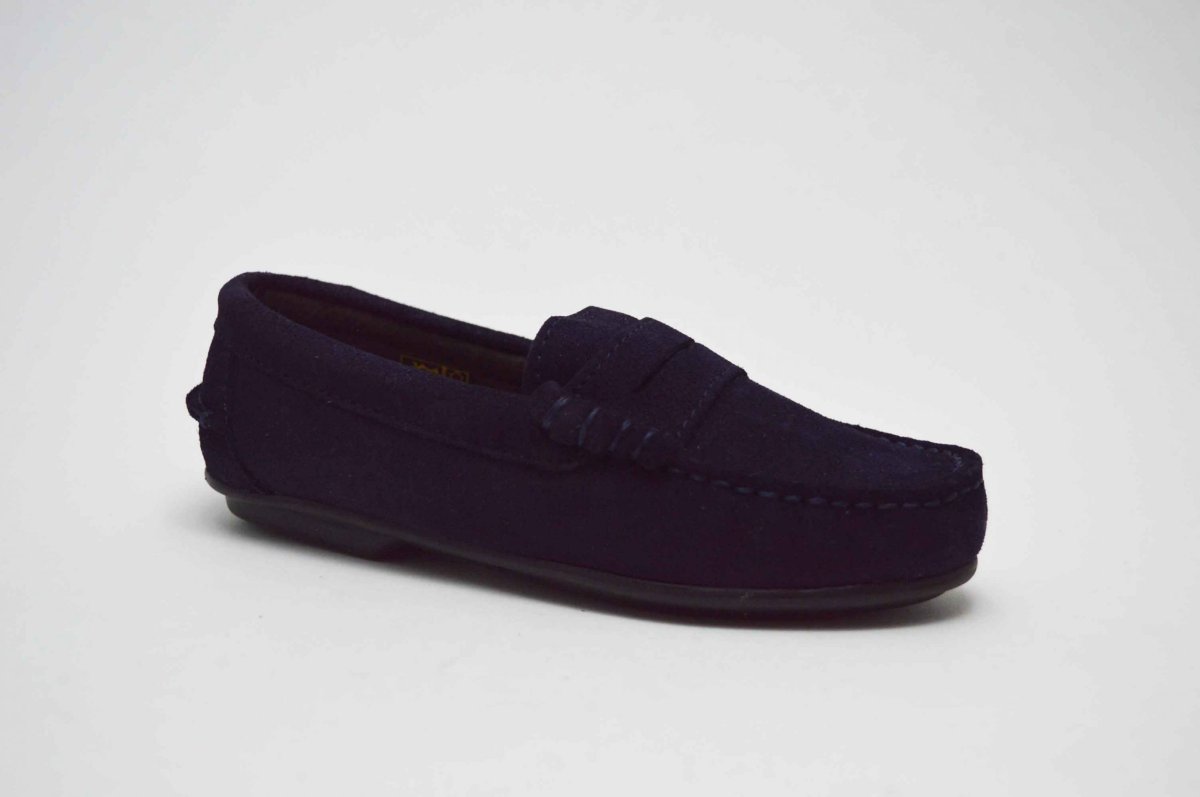 Mocasín antifaz piel serraje niño - Imagen 3