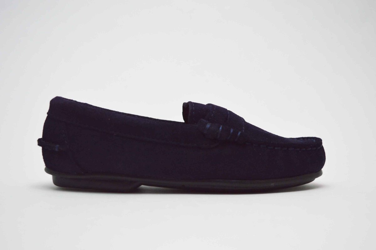 Mocasín antifaz piel serraje niño - Imagen 5