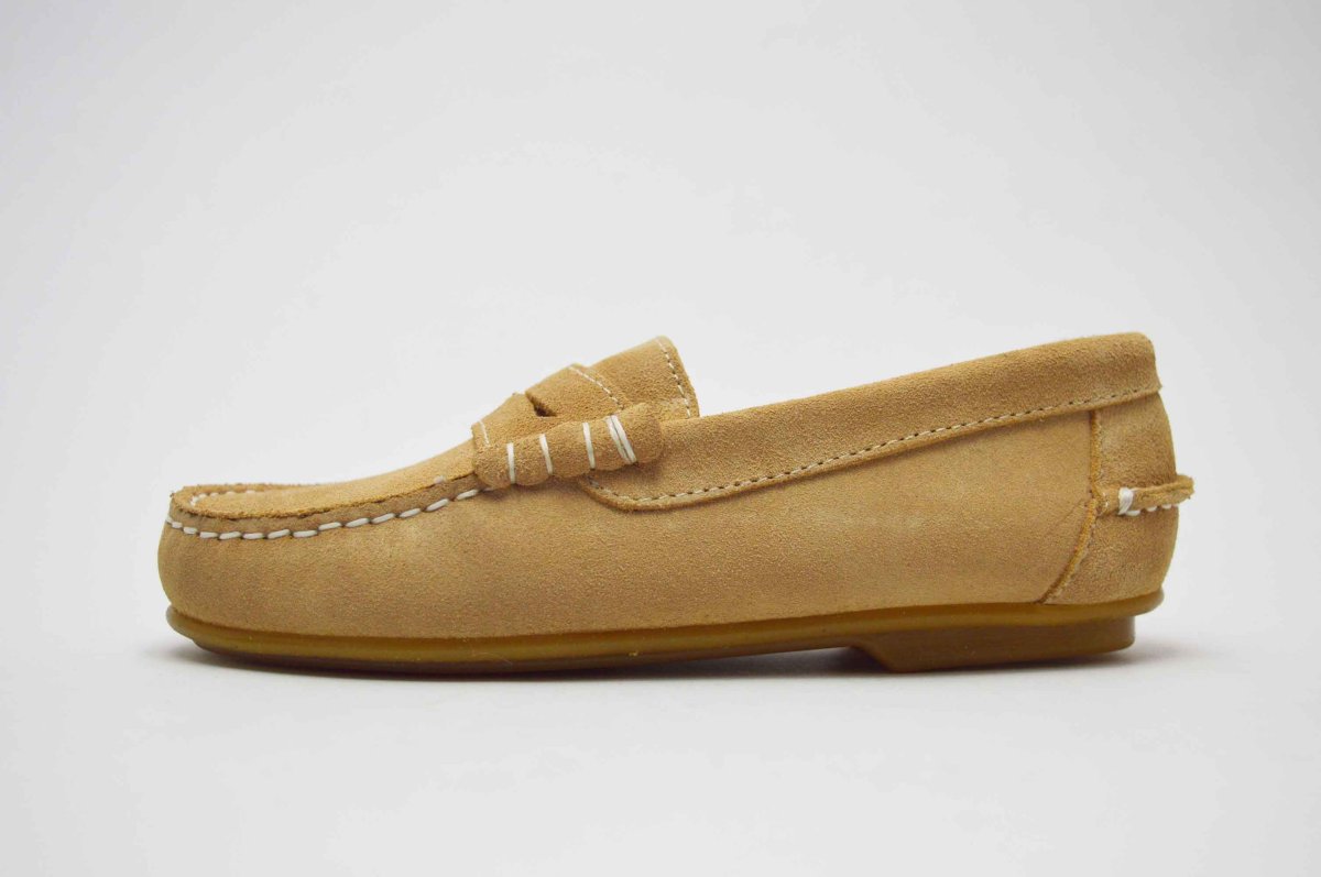 Mocasín antifaz piel serraje niño - Imagen 7