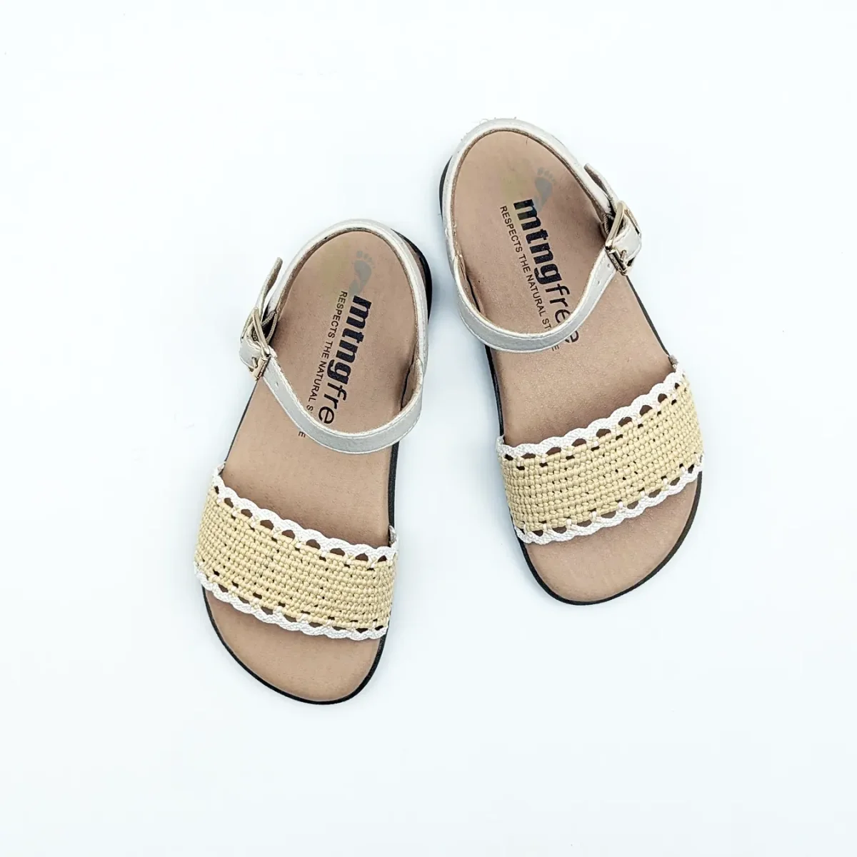 Mustang Free Sandalias Natural Beige - Imagen 4