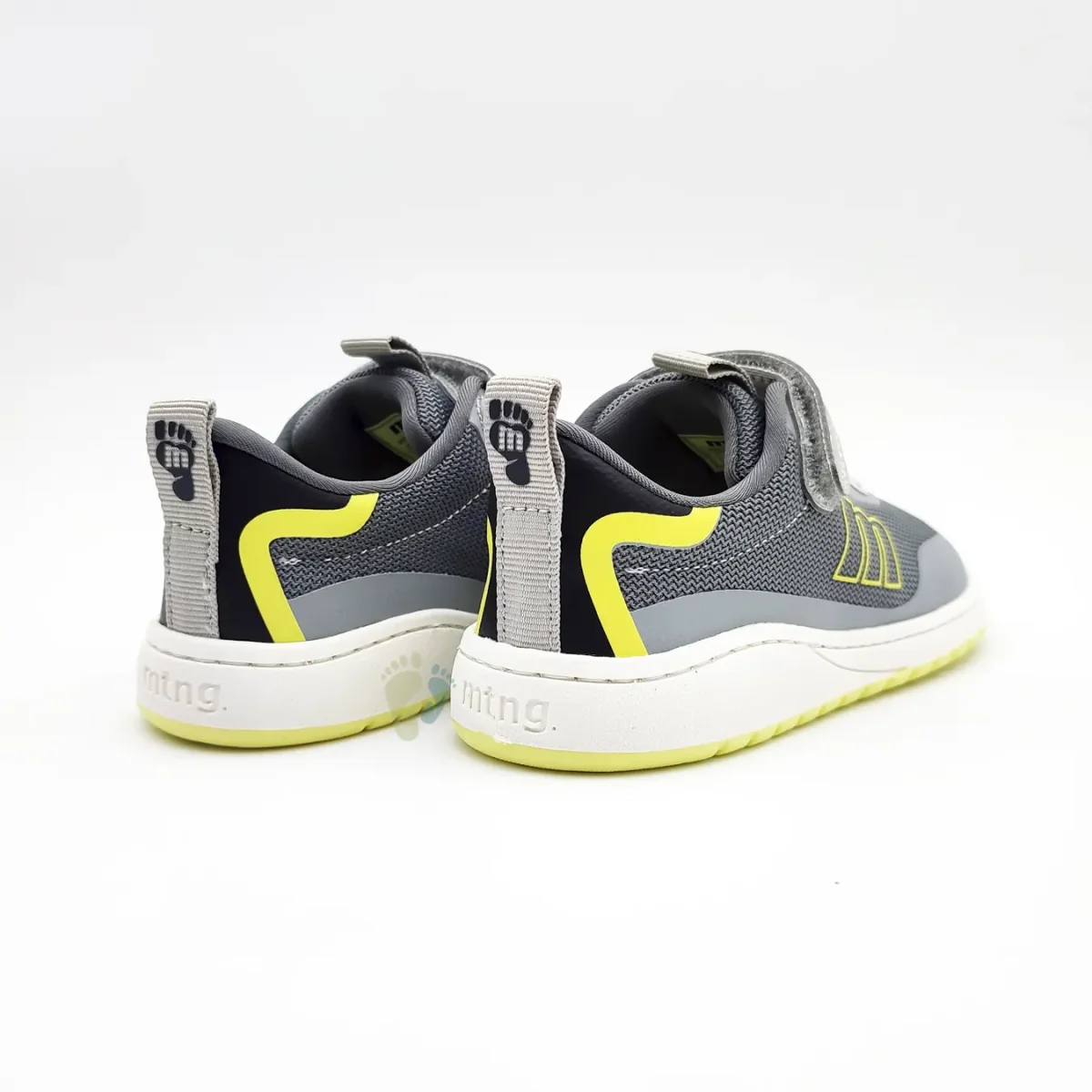 Mustang Free Deportivas Gris Amarillo - Imagen 4