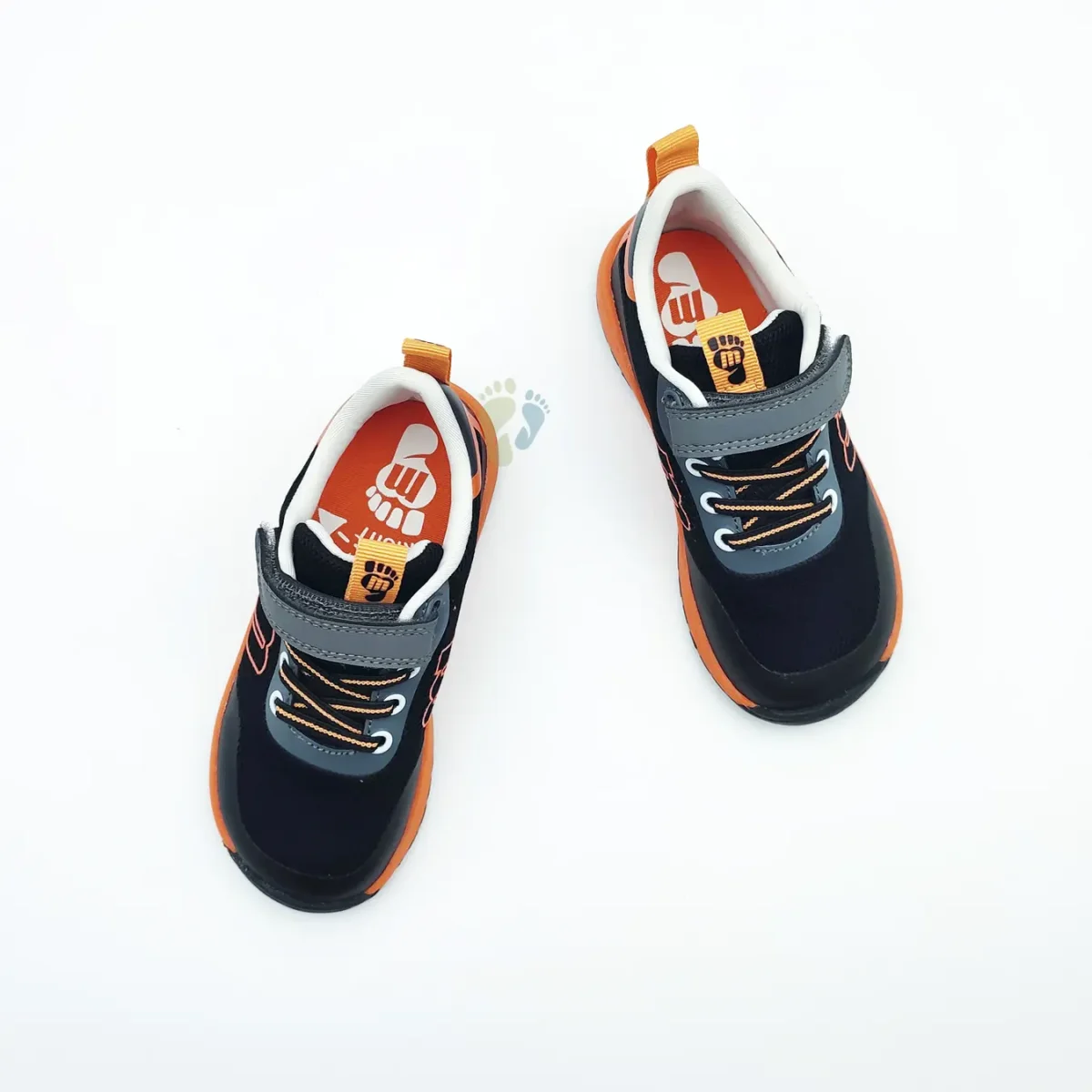 Mustang Free Deportivas Negro Naranja - Imagen 4