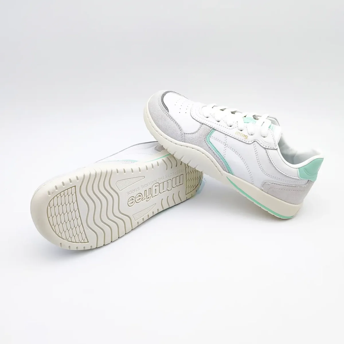 Mustang Free Zapatillas Piel Aguamarina - Imagen 4