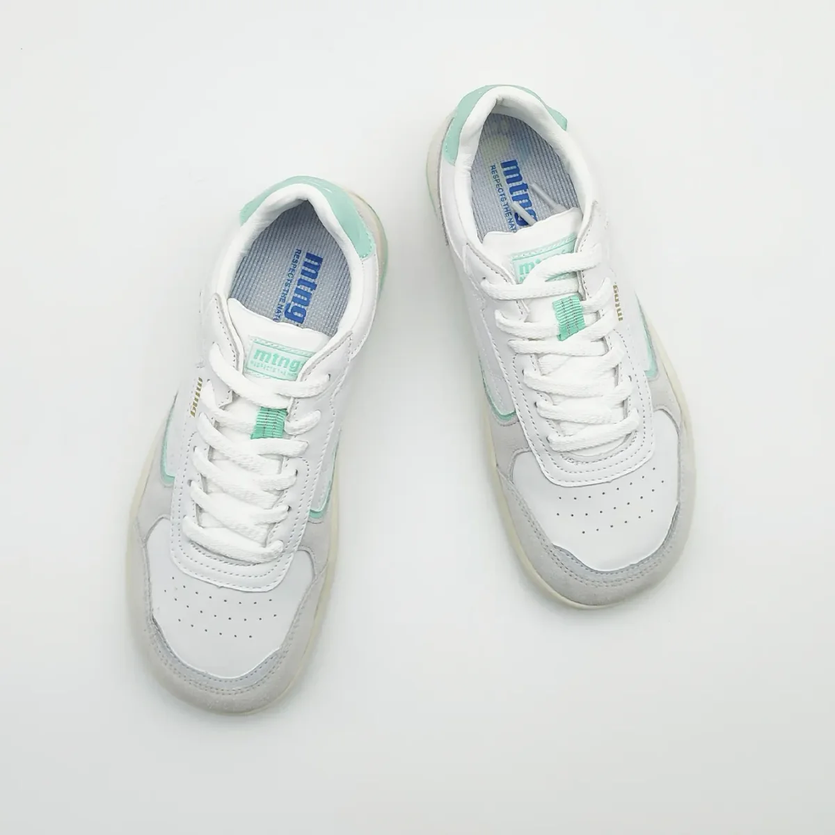 Mustang Free Zapatillas Piel Aguamarina - Imagen 5