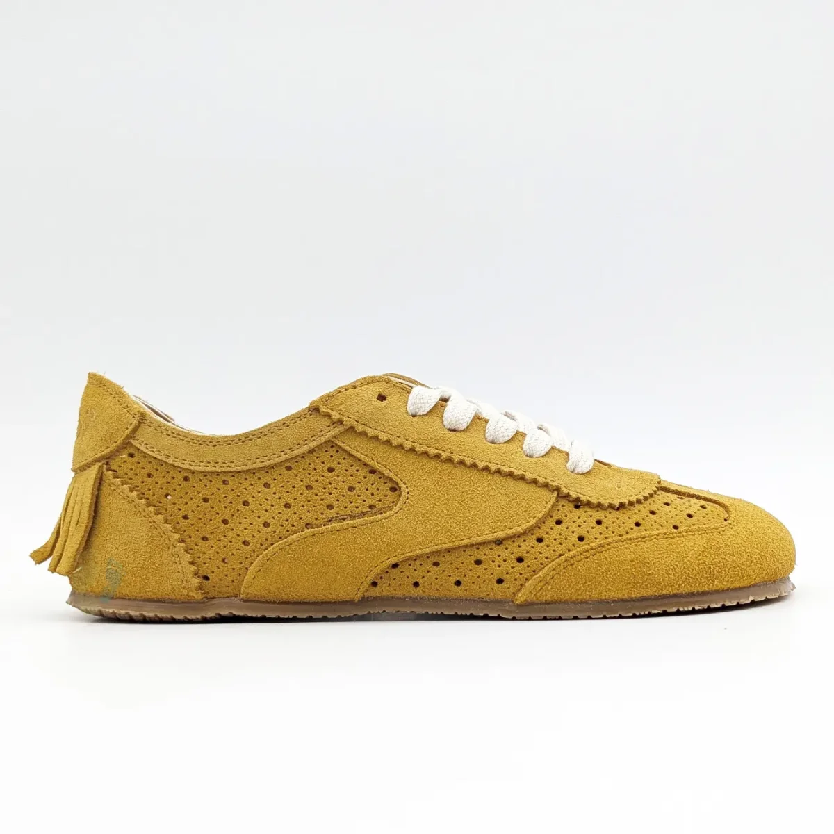 Mustang Free Zapatillas Serraje Mostaza - Imagen 2