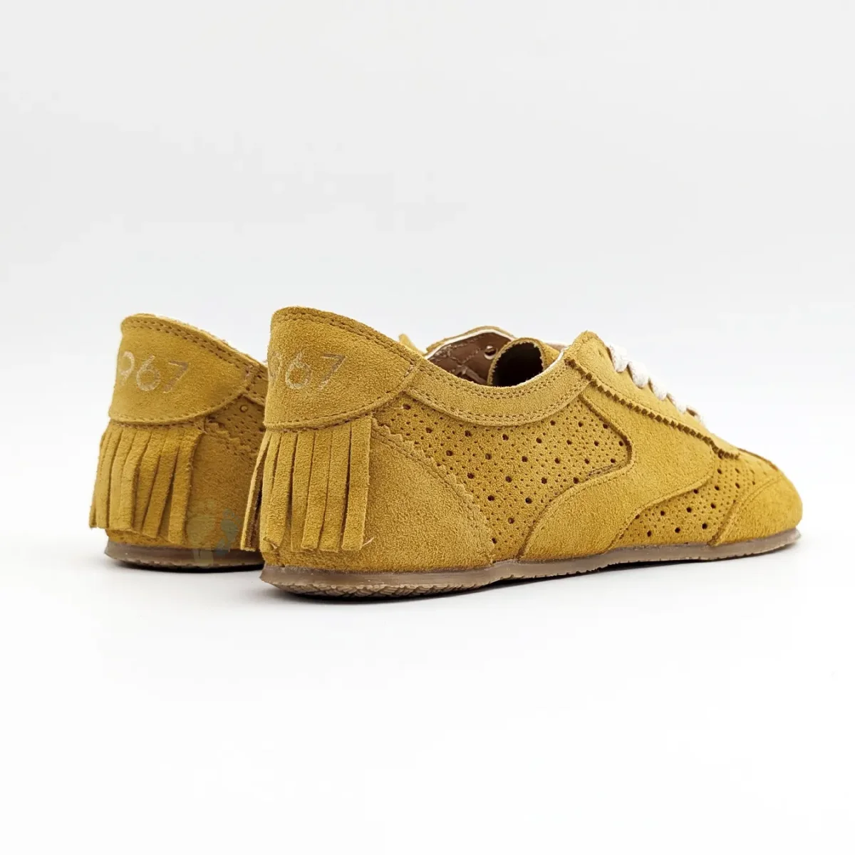 Mustang Free Zapatillas Serraje Mostaza - Imagen 4