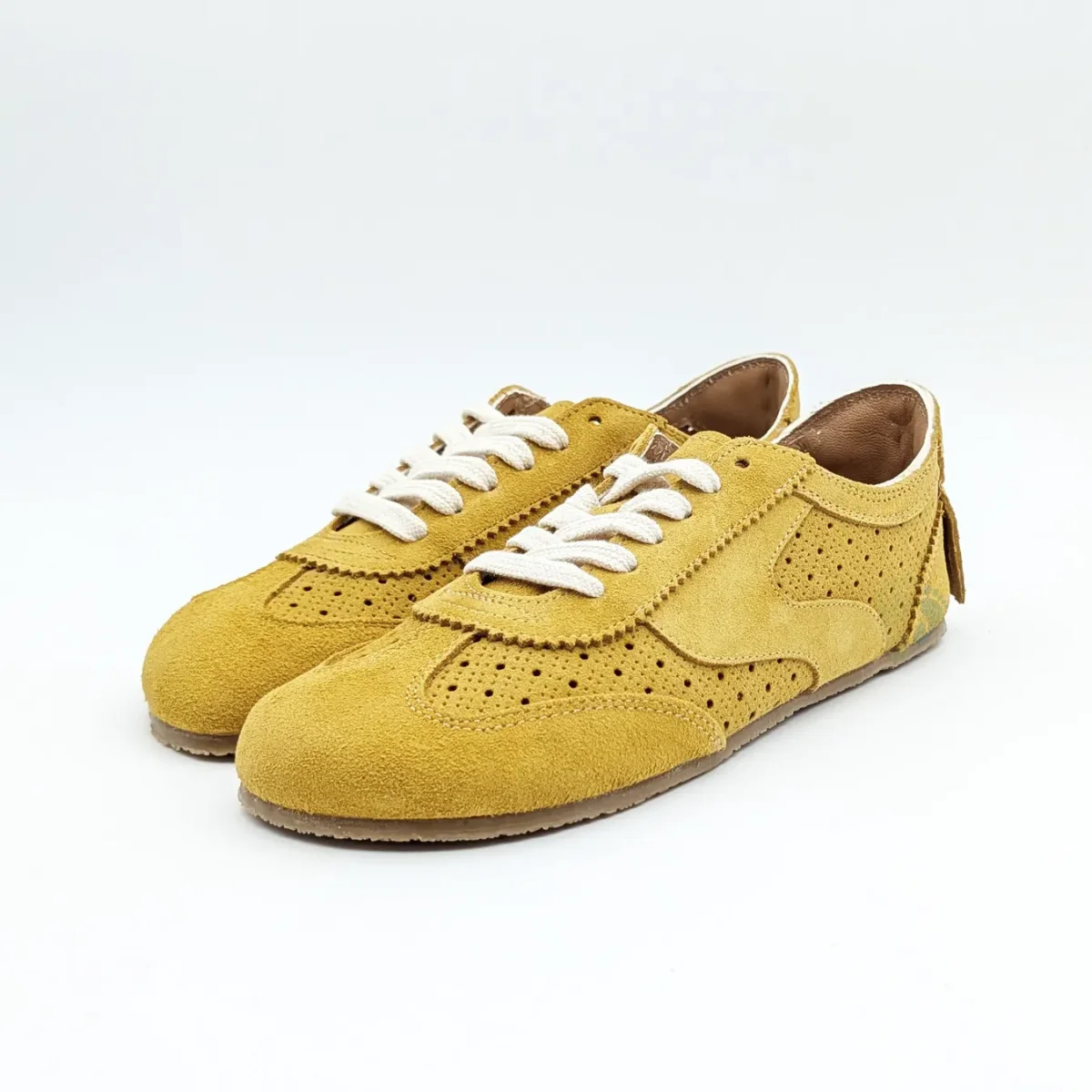 Mustang Free Zapatillas Serraje Mostaza - Imagen 6