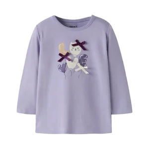 Camiseta manga larga Lila-NAME IT