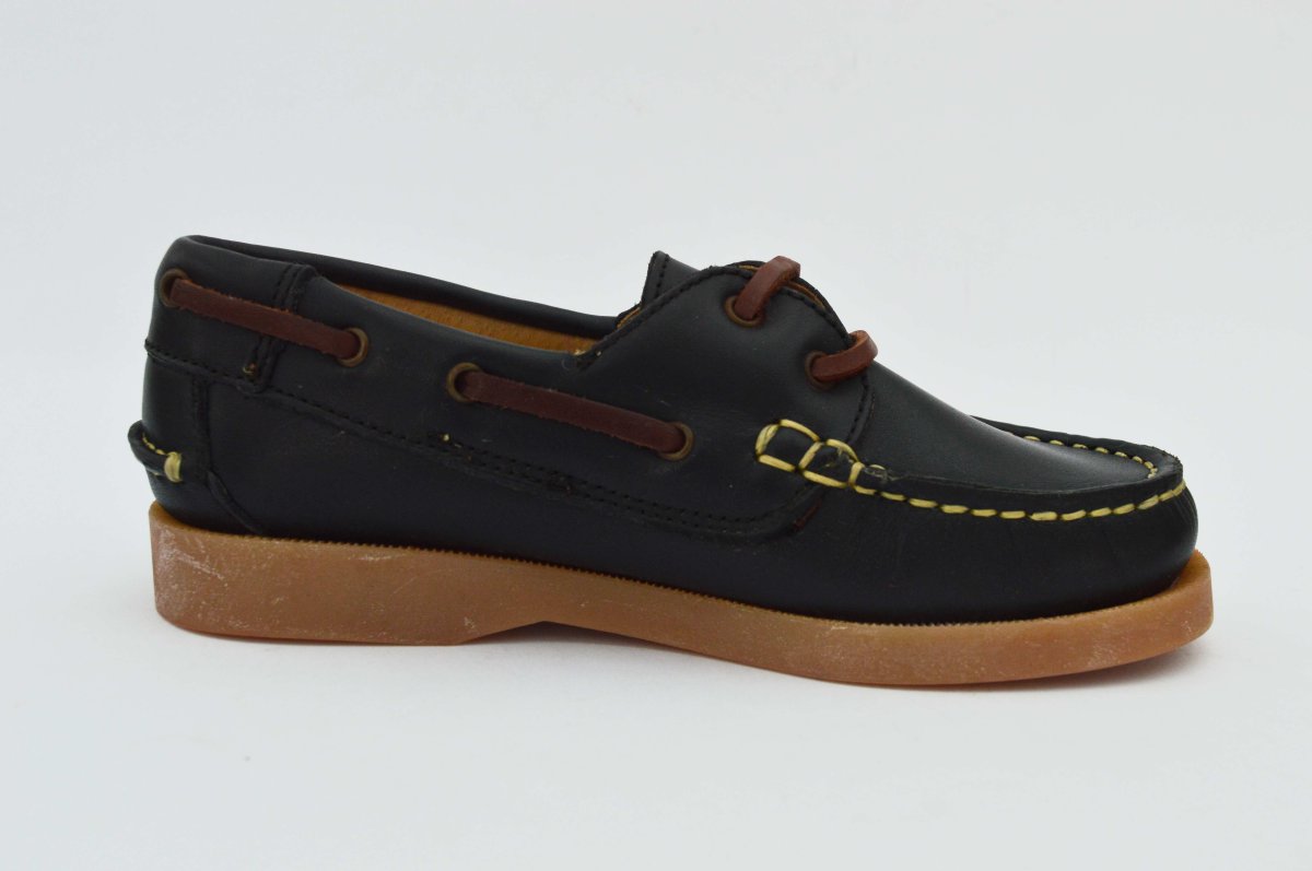 Naúticos cordones suela fina niños - Imagen 5