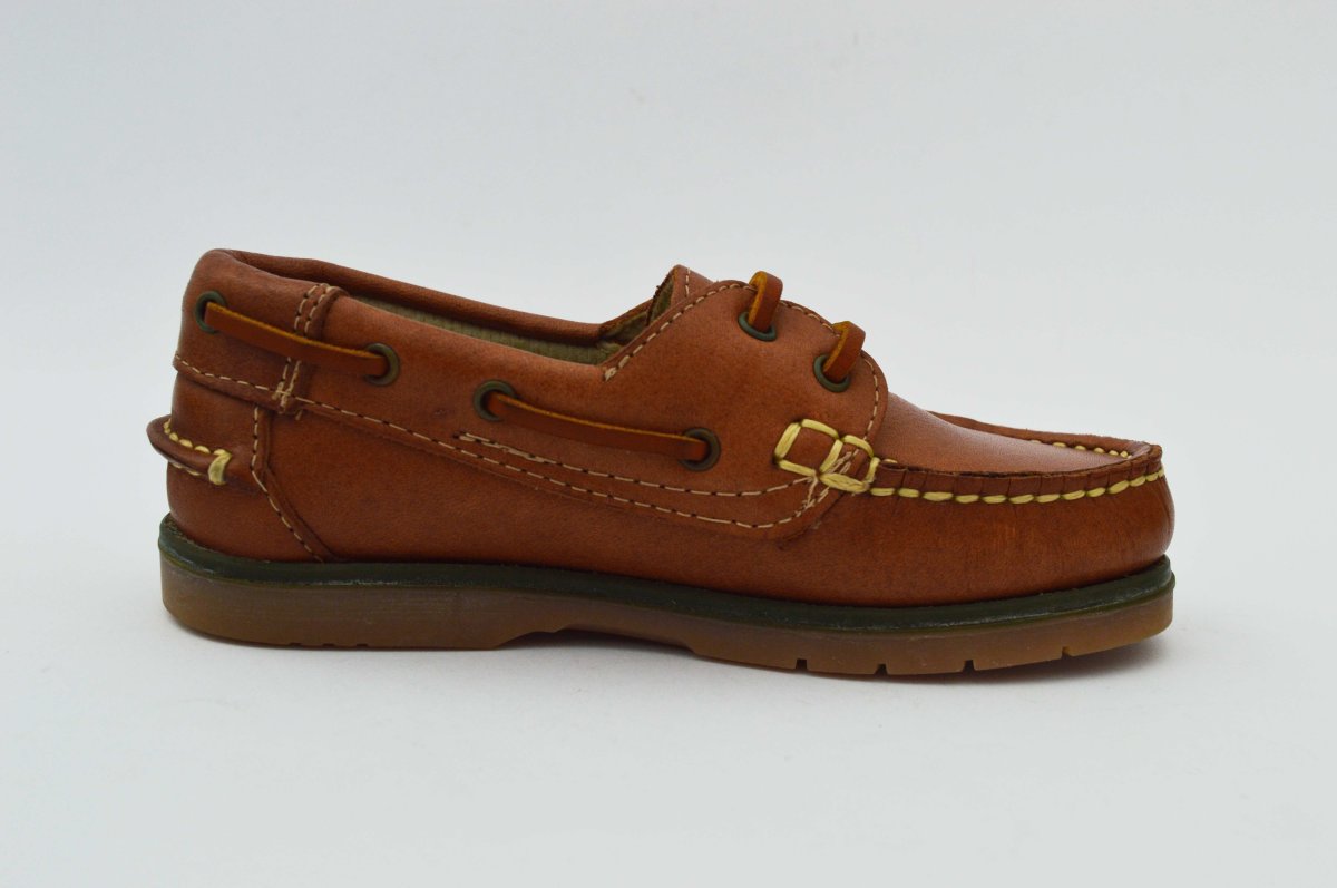Naúticos cordones suela fina niños - Imagen 8