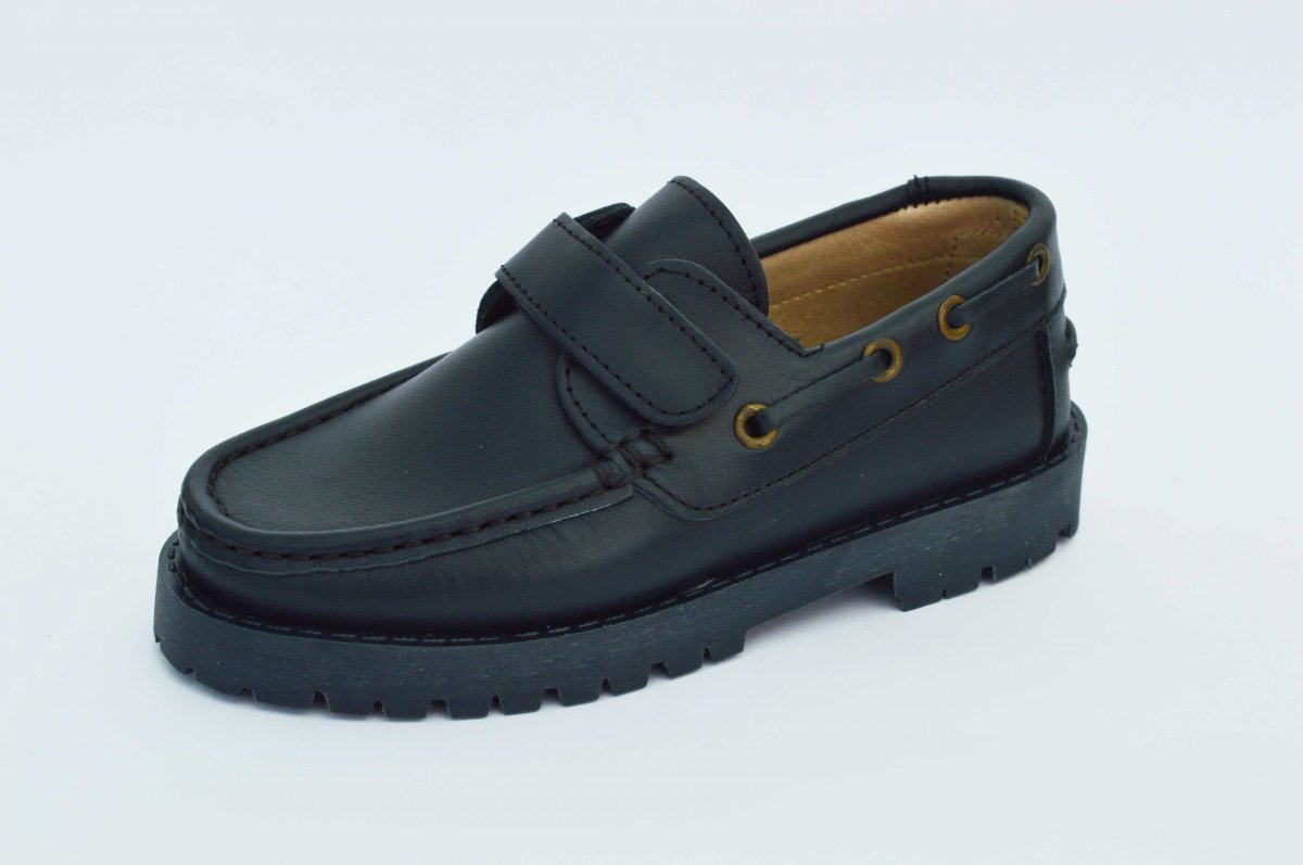 Náutico suela gruesa sin cordones niños - Imagen 5