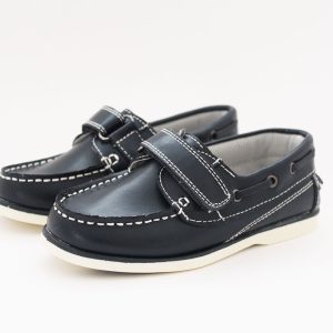 Náutico azul suela blanca niños