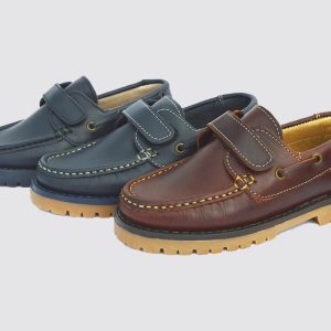 Náutico suela gruesa sin cordones niños