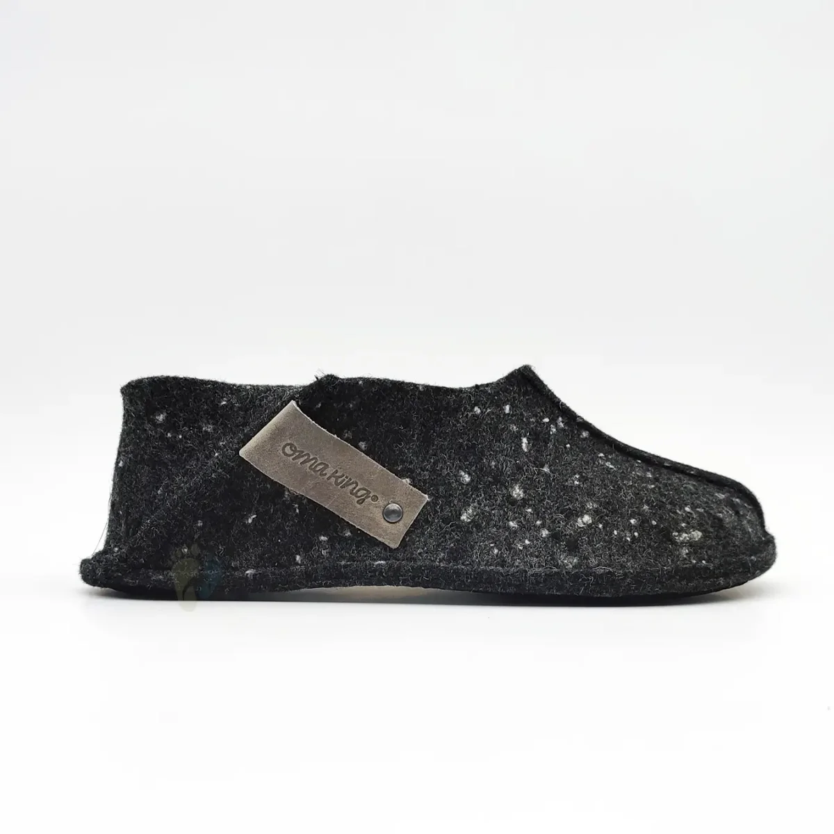 OmaKing Zapatillas Slip-On Negro - Imagen 5