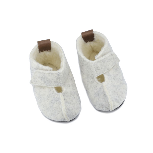 OmaKing Zapatillas Casa Borreguito Blanco - Imagen 3