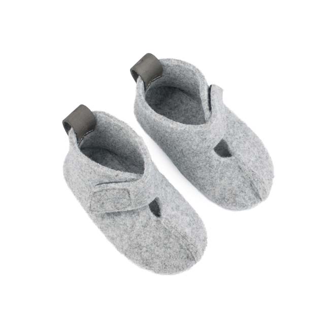 OmaKing Zapatillas Casa Fieltro Gris - Imagen 3