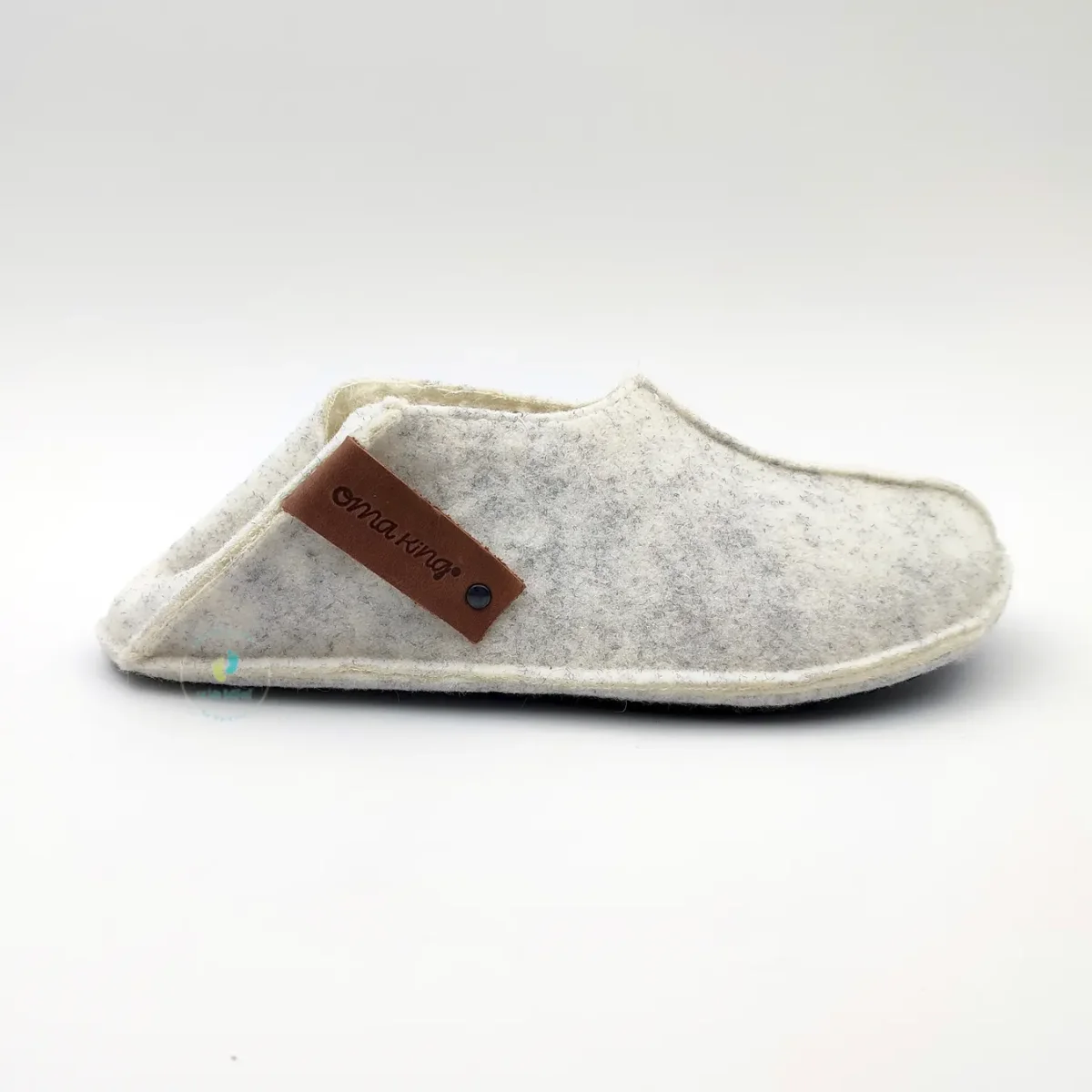 OmaKing Zapatillas Slip-On Forro Blanco - Imagen 3