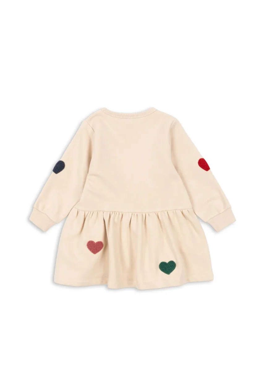 Vestido Corazones -KONGES SLØJD - Imagen 4
