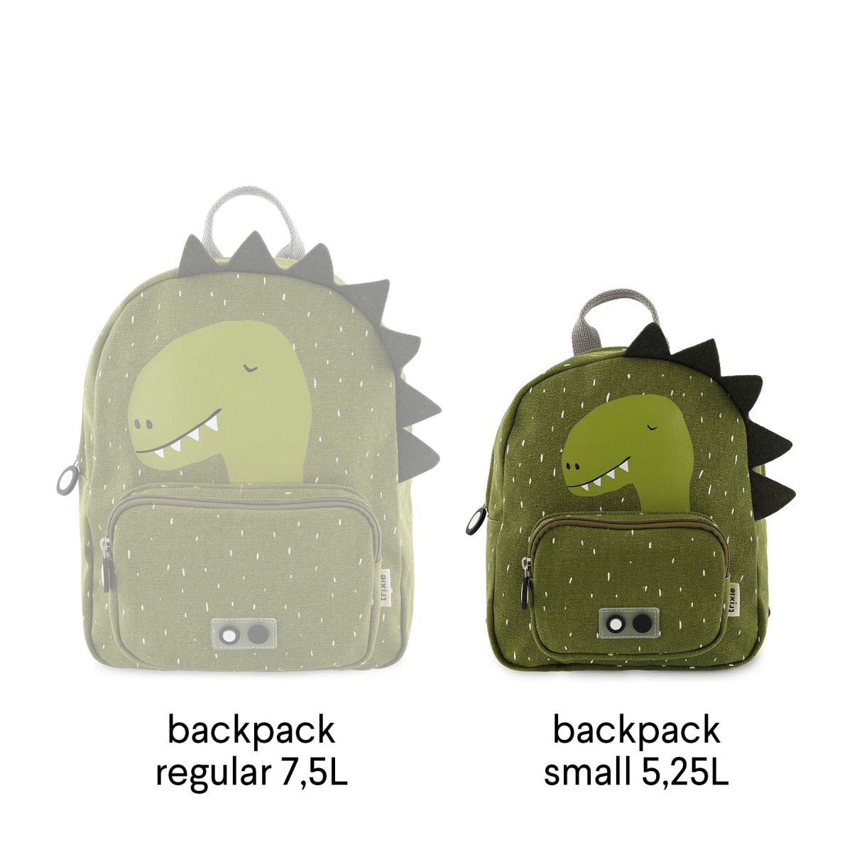 Mochila de Animales Pequeña Dino - TRIXIE - Imagen 5