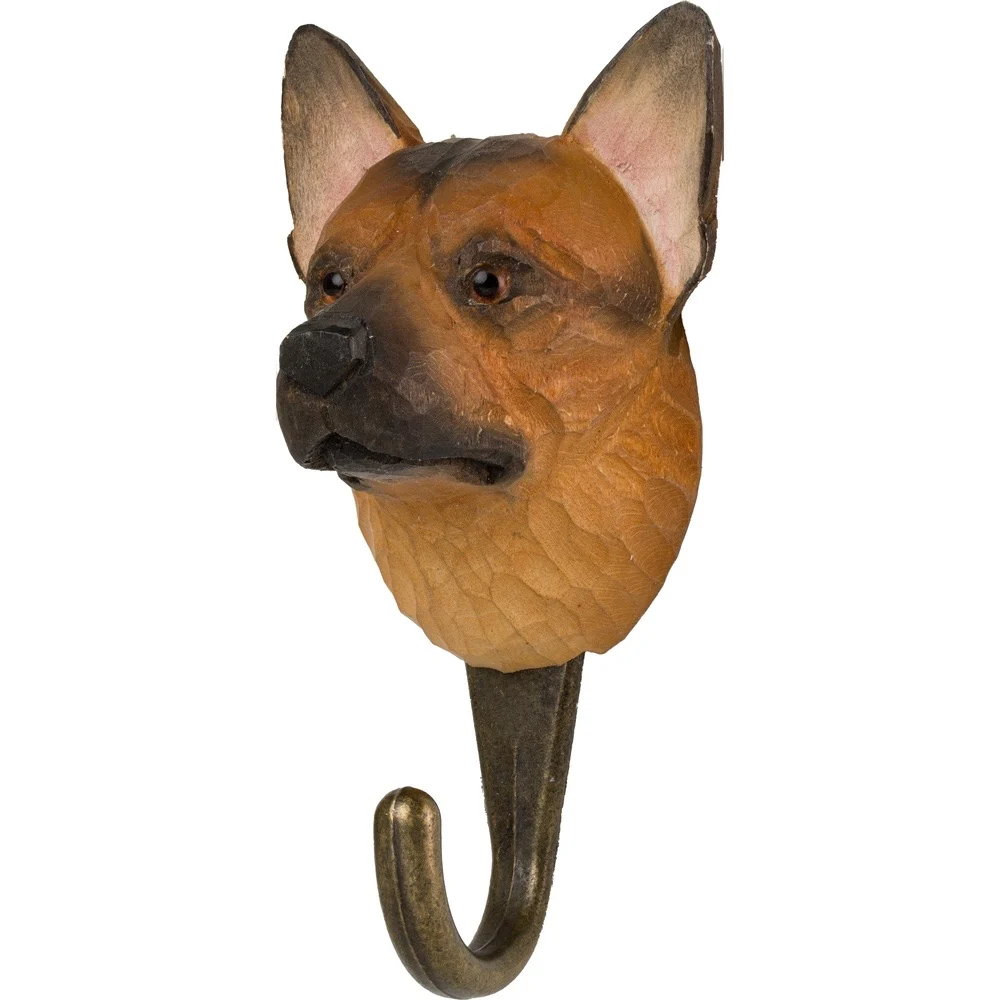 Perchero para complementos de perros con forma de Pastor Alemán - Imagen 3