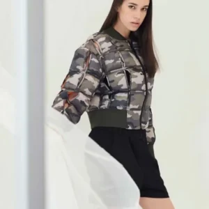 CHAQUETA EDITH CAMUFLAJE VERDE