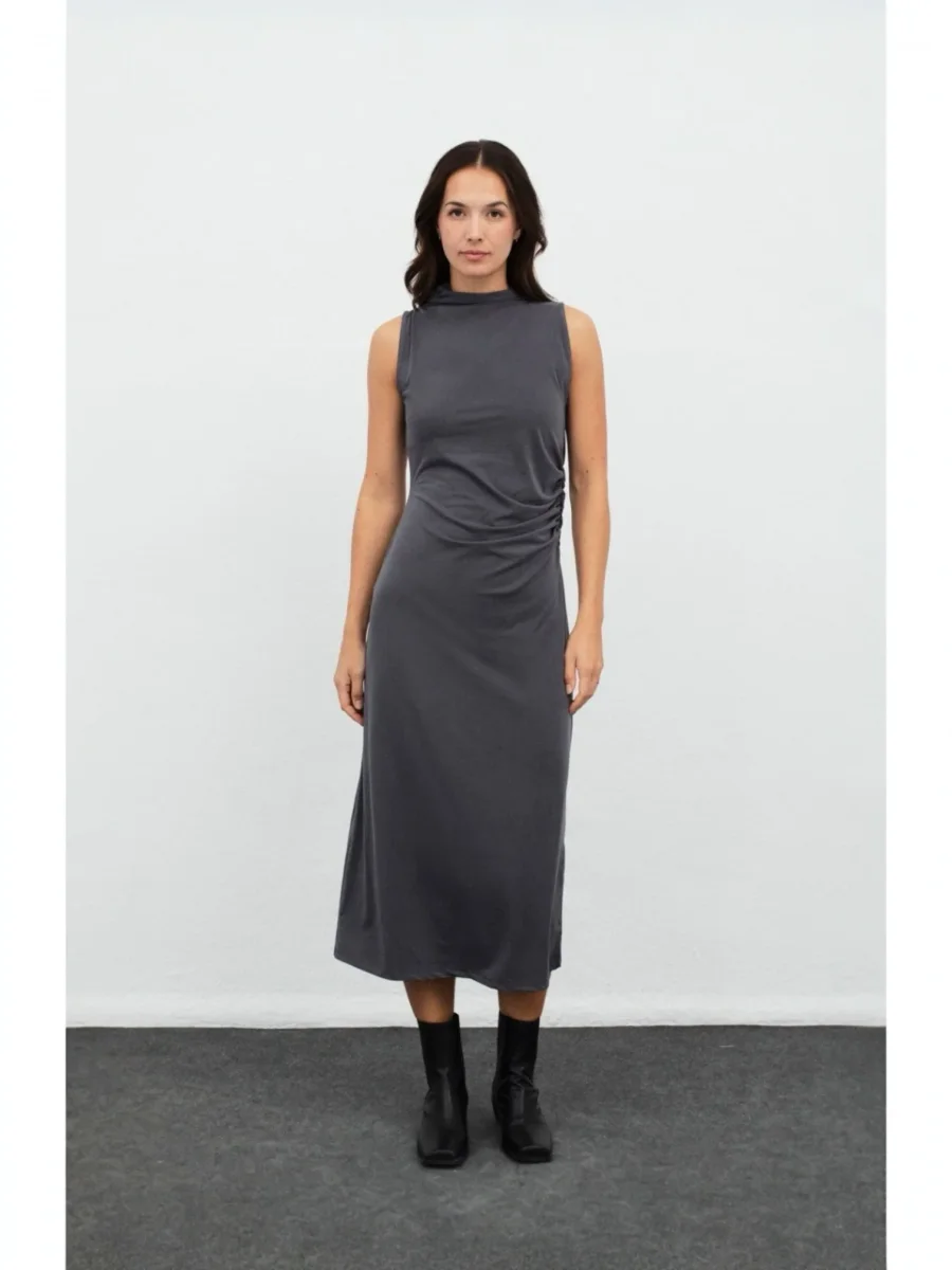 VESTIDO SMITHFIELD GRIS - Imagen 4