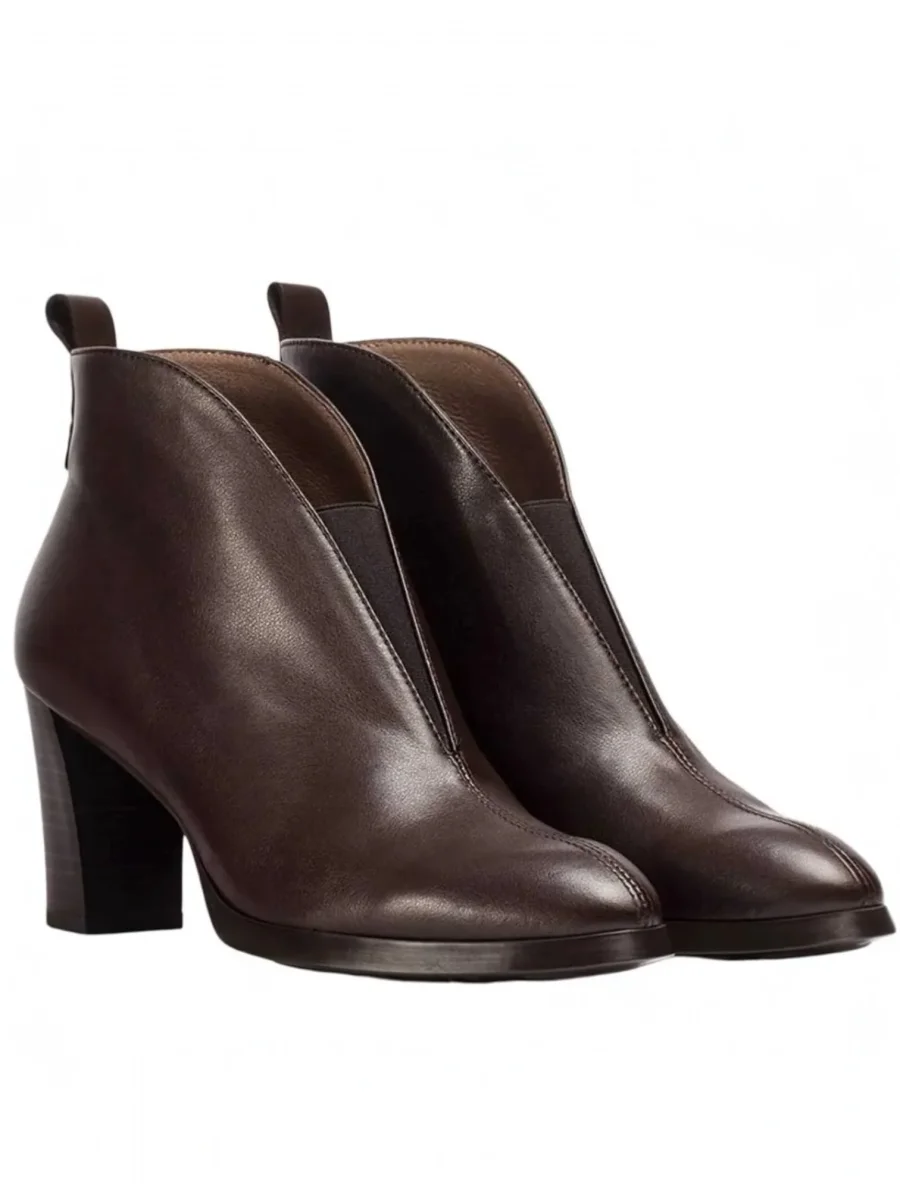 BOTINES VFELX 12 MARRÓN CHOCOLATE - Imagen 3