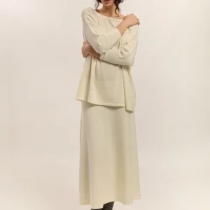JERSEY DESCOLGADO CUELLO AMPLIO PERLA
