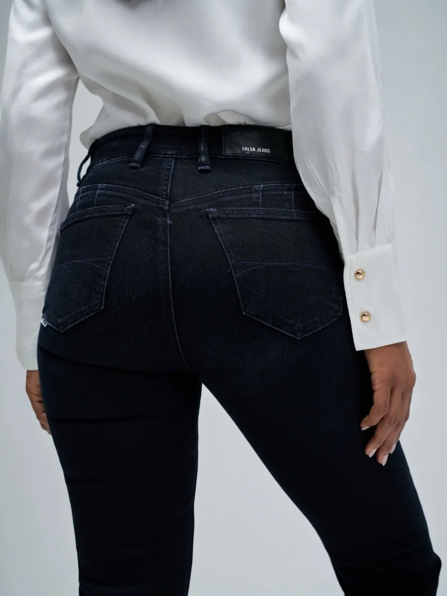 VAQUEROS DESTINY PUSH UP FLARE AZUL - Imagen 3