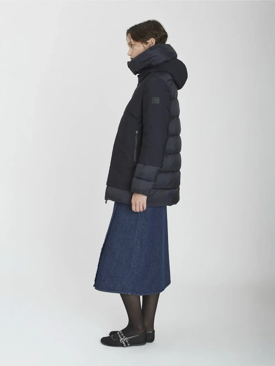 CHAQUETA BECANCOUR MID NAVY - Imagen 5