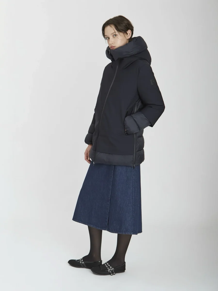 CHAQUETA BECANCOUR MID NAVY - Imagen 4