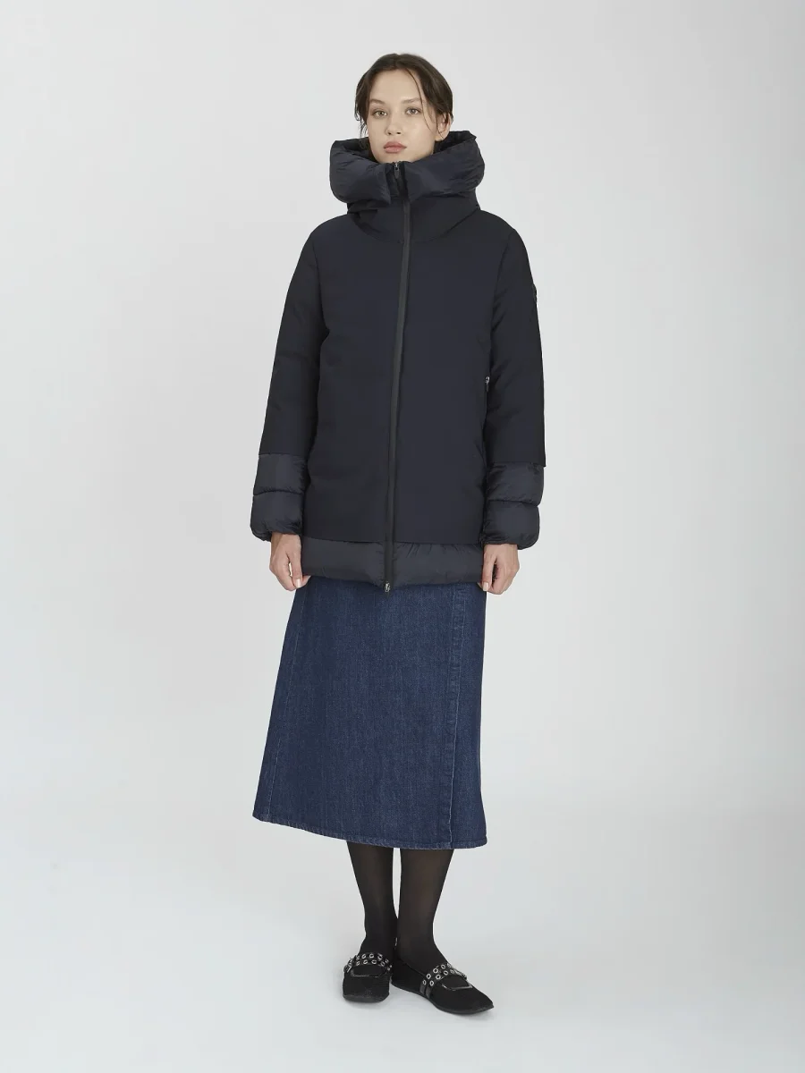 CHAQUETA BECANCOUR MID NAVY - Imagen 3
