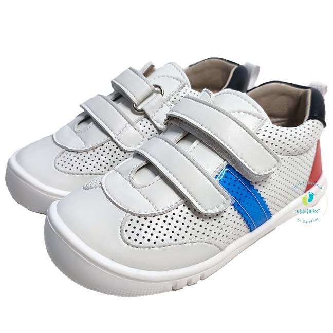 Piruflex Deportiva Microfibra Perforado Azul Rojo - Imagen 3