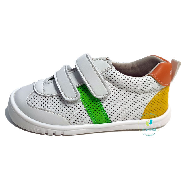 Piruflex Deportiva Microfibra Perforado Verde Amarillo