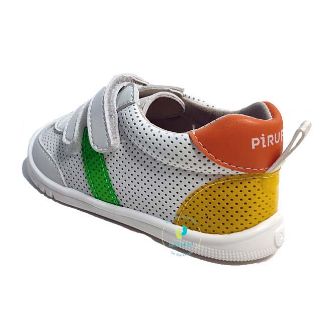 Piruflex Deportiva Microfibra Perforado Verde Amarillo - Imagen 4