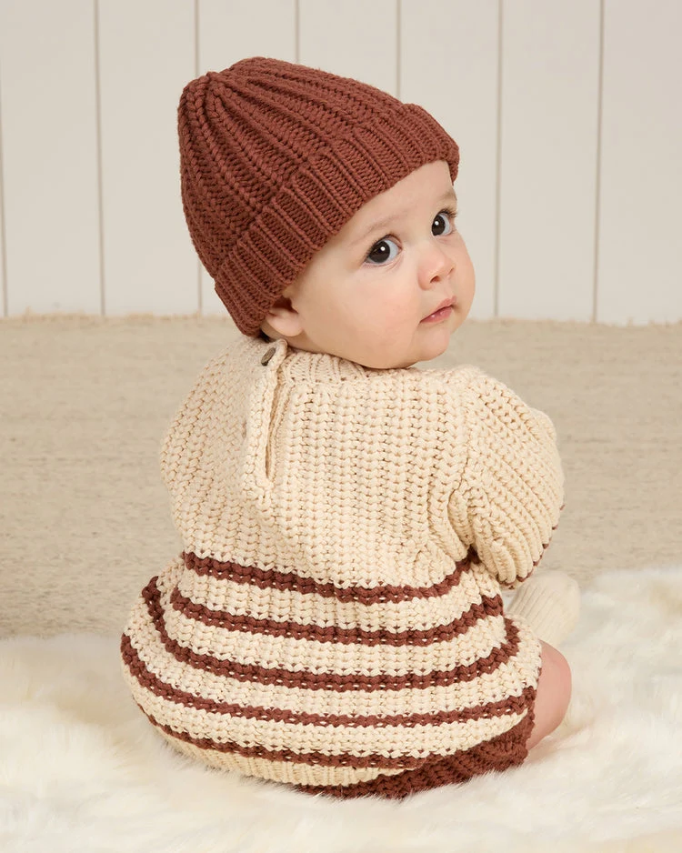 Jersey punto rayas granate- QUINCY MAE - Imagen 4