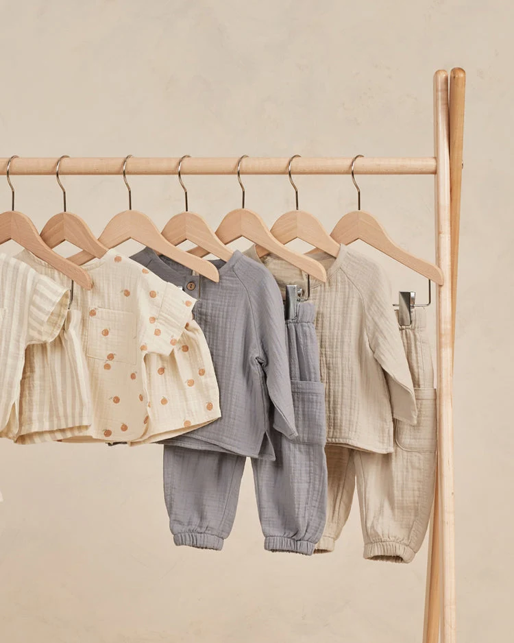Blusa voile de algodón Gris- QUINCY MAE - Imagen 7