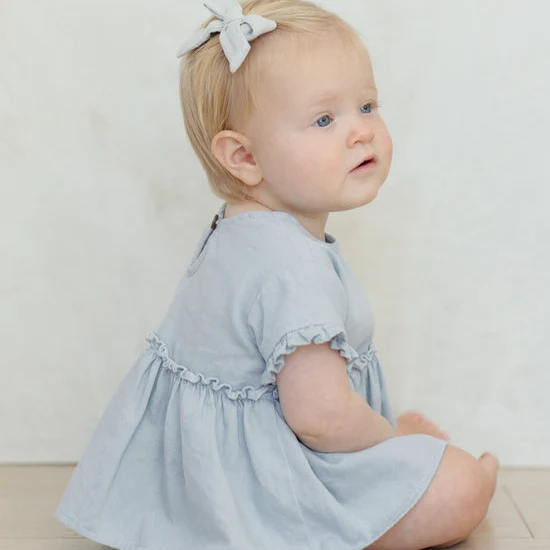 Vestido con culetín de Chambray- QUINCY MAE - Imagen 4