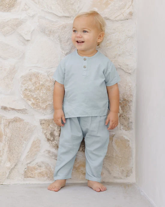 Pantalón de Chambray- QUINCY MAE - Imagen 3