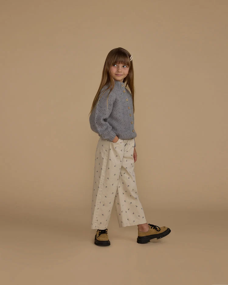 Pantalón de sarga estampado flores - RYLEE + CRU - Imagen 5