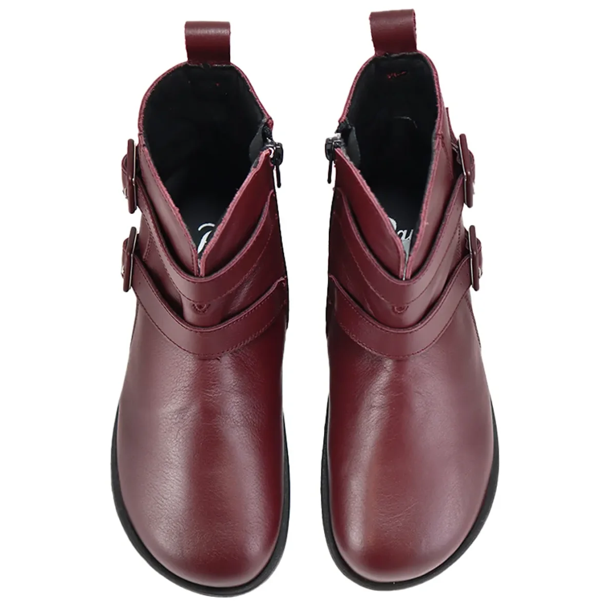 Ray Musgo Botines Barefoot Rai Burdeos - Imagen 4
